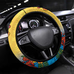 Black Barbadians Mahi-mahi Trident Steering Wheel Cover - African Pride