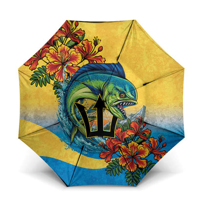 Black Barbadians Mahi-mahi Trident Umbrella