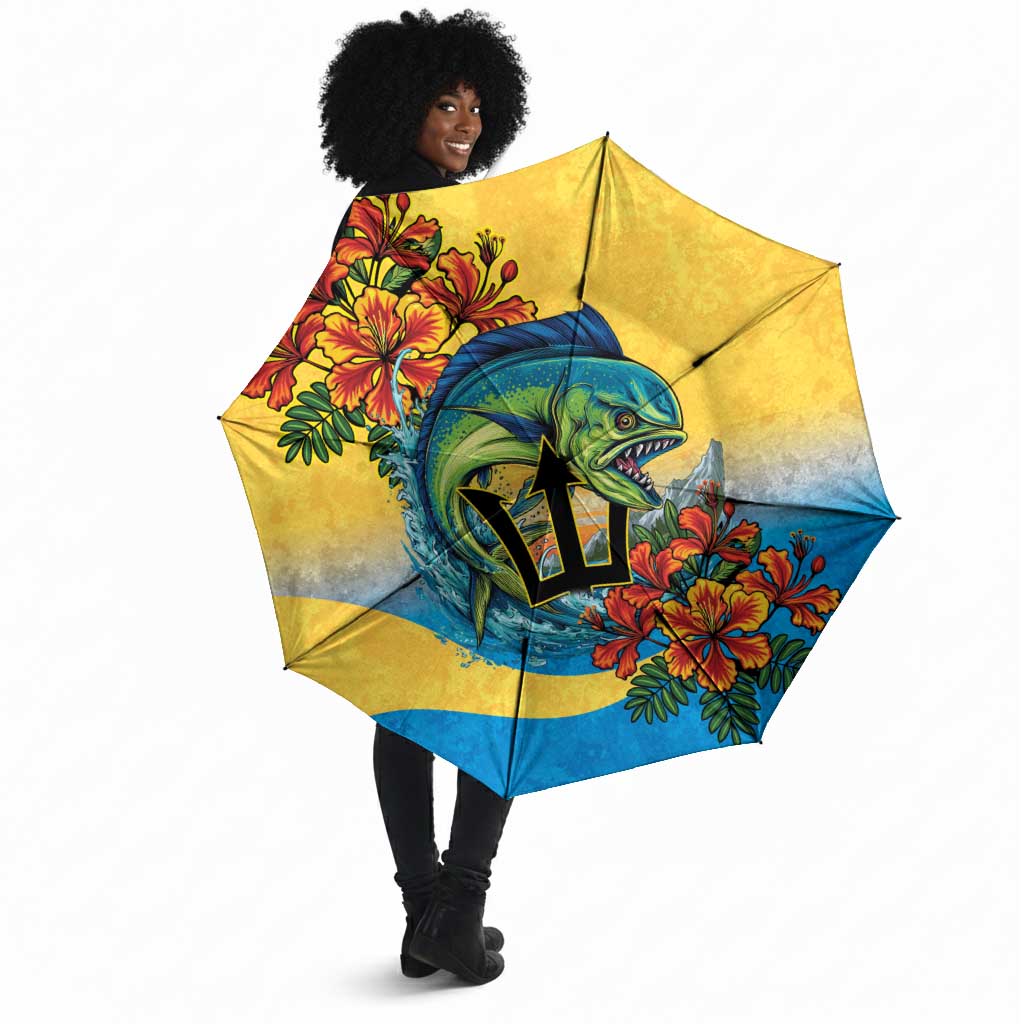 Black Barbadians Mahi-mahi Trident Umbrella