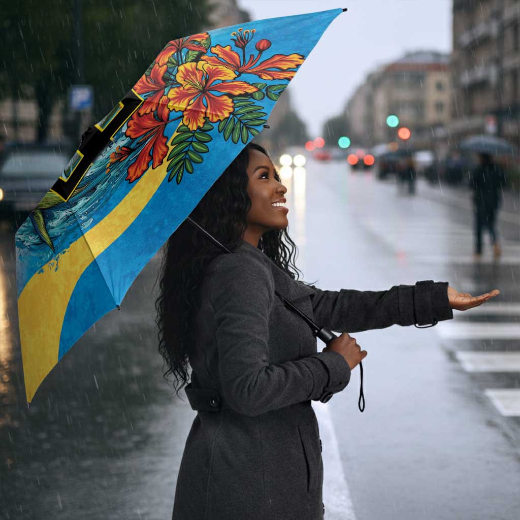 Black Barbadians Mahi-mahi Trident Umbrella