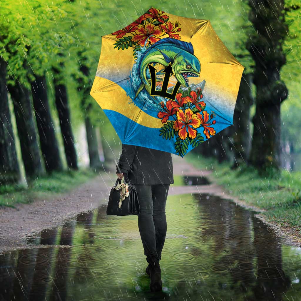 Black Barbadians Mahi-mahi Trident Umbrella