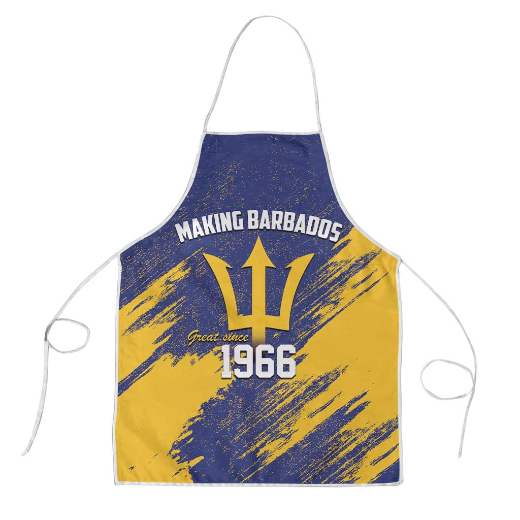 Black Barbadians Pride Est 1966 Apron