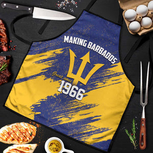 Black Barbadians Pride Est 1966 Apron