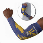 Black Barbadians Pride Est 1966 Arm Sleeves