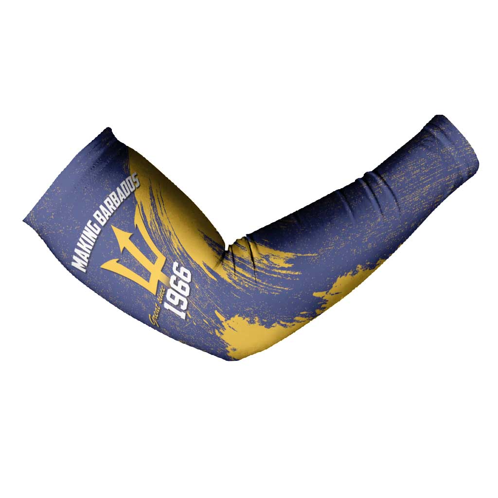 Black Barbadians Pride Est 1966 Arm Sleeves