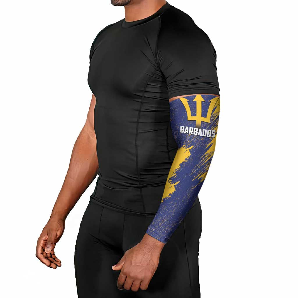 Black Barbadians Pride Est 1966 Arm Sleeves
