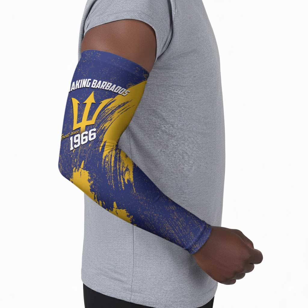 Black Barbadians Pride Est 1966 Arm Sleeves