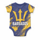 Black Barbadians Pride Est 1966 Baby Onesie