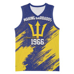 Black Barbadians Pride Est 1966 Basketball Jersey LT9