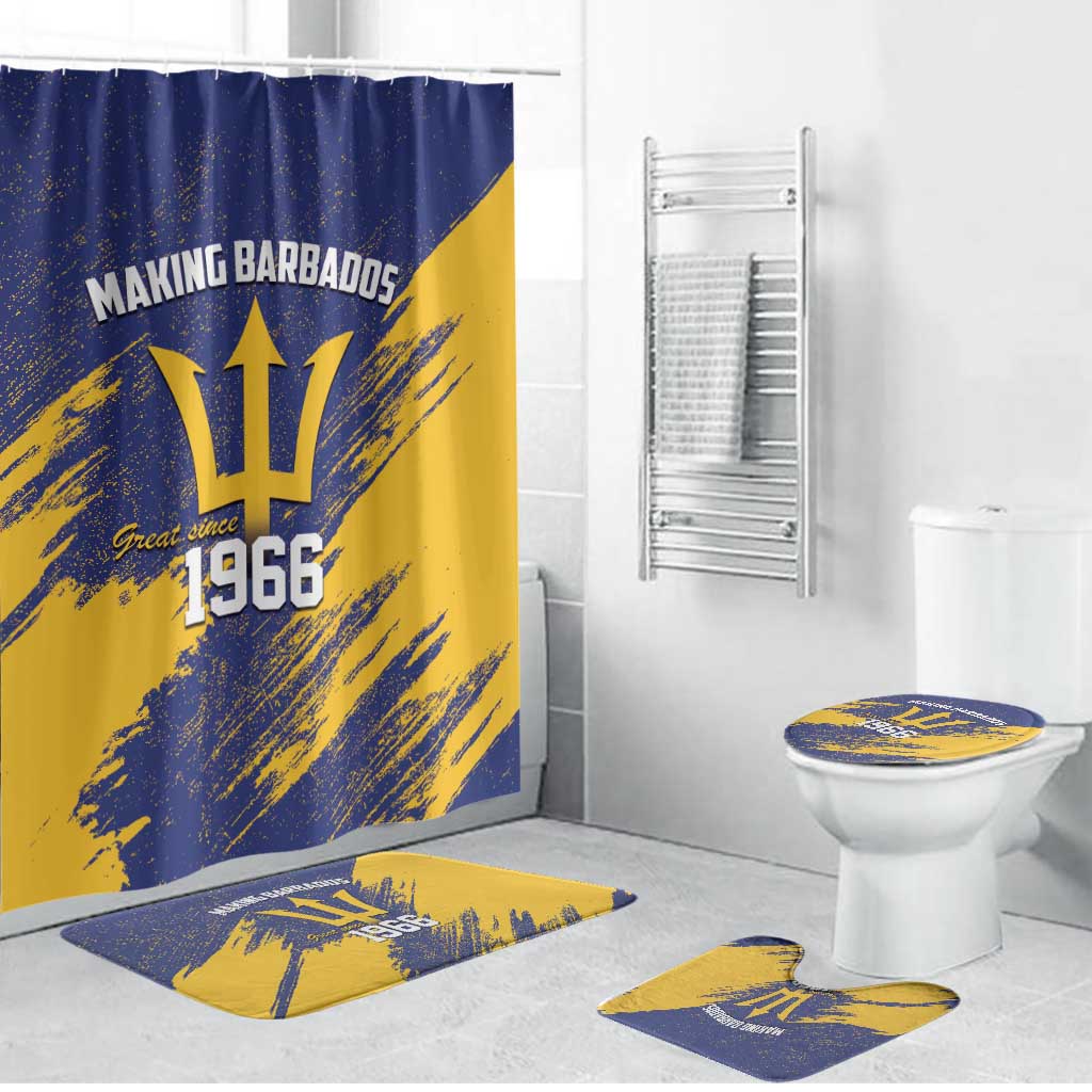 Black Barbadians Pride Est 1966 Bathroom Set