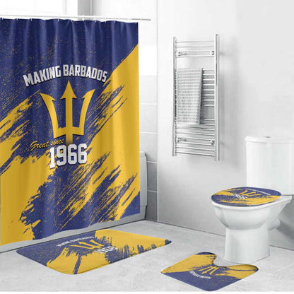 Black Barbadians Pride Est 1966 Bathroom Set
