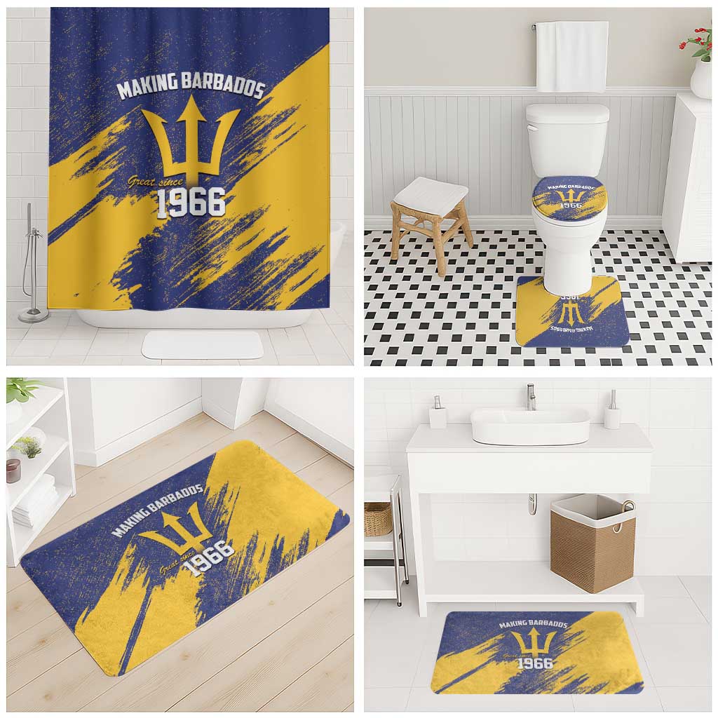 Black Barbadians Pride Est 1966 Bathroom Set