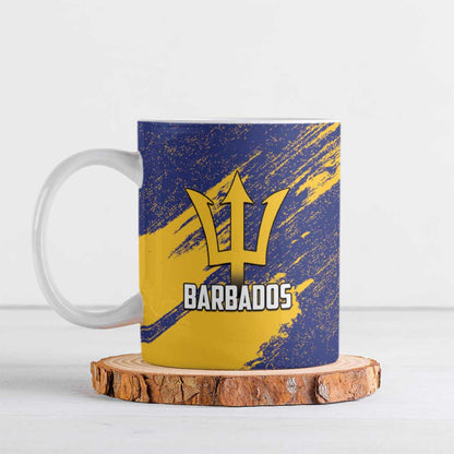 Black Barbadians Pride Est 1966 Ceramic Mug