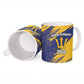 Black Barbadians Pride Est 1966 Ceramic Mug