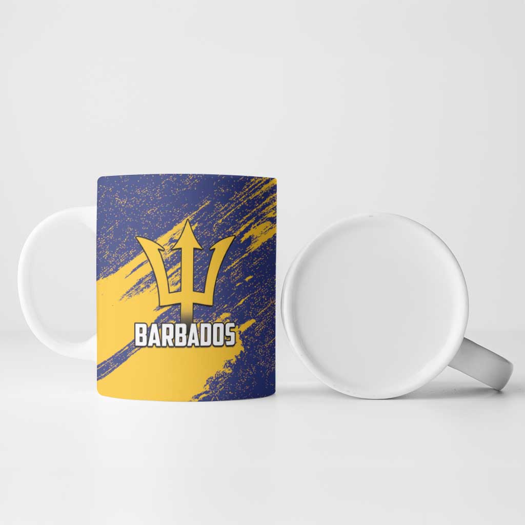 Black Barbadians Pride Est 1966 Ceramic Mug