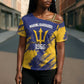 Black Barbadians Pride Est 1966 Cross Shoulder Shirt