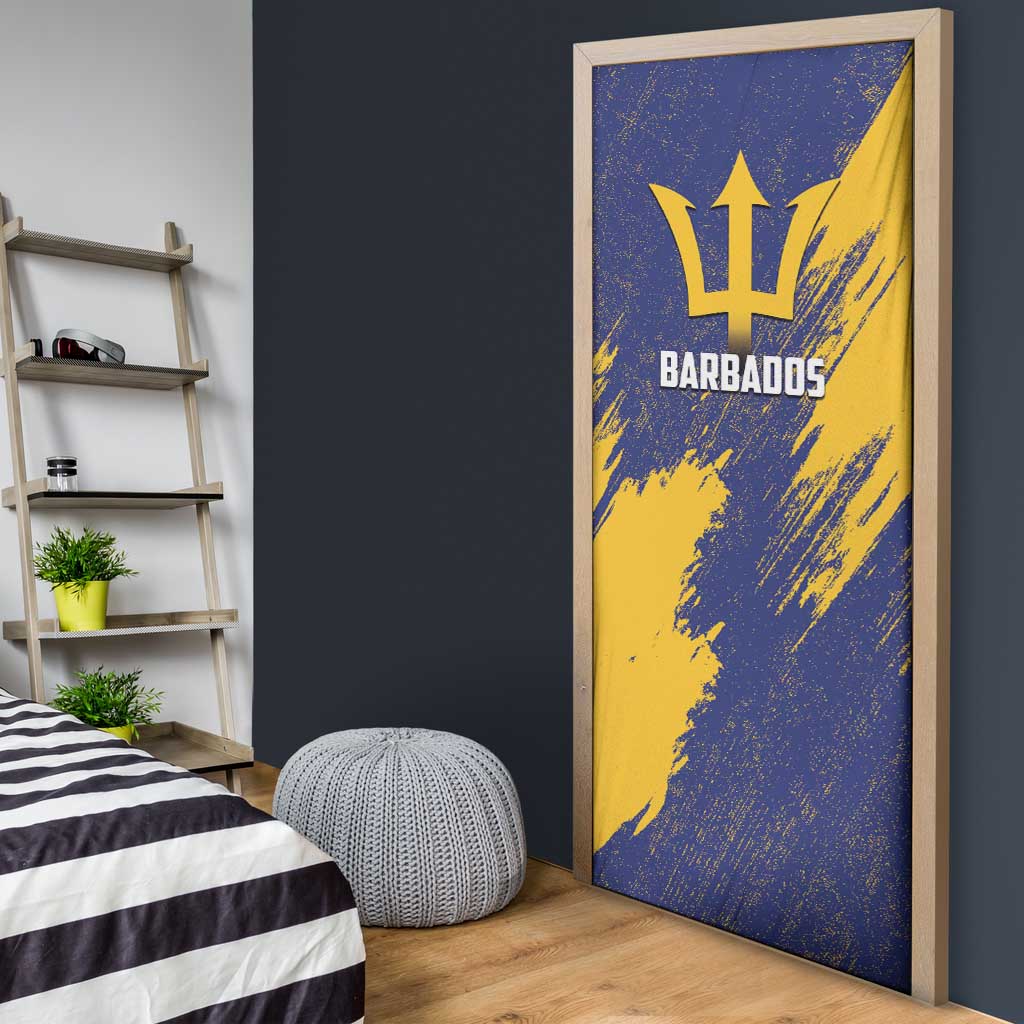 Black Barbadians Pride Est 1966 Door Cover