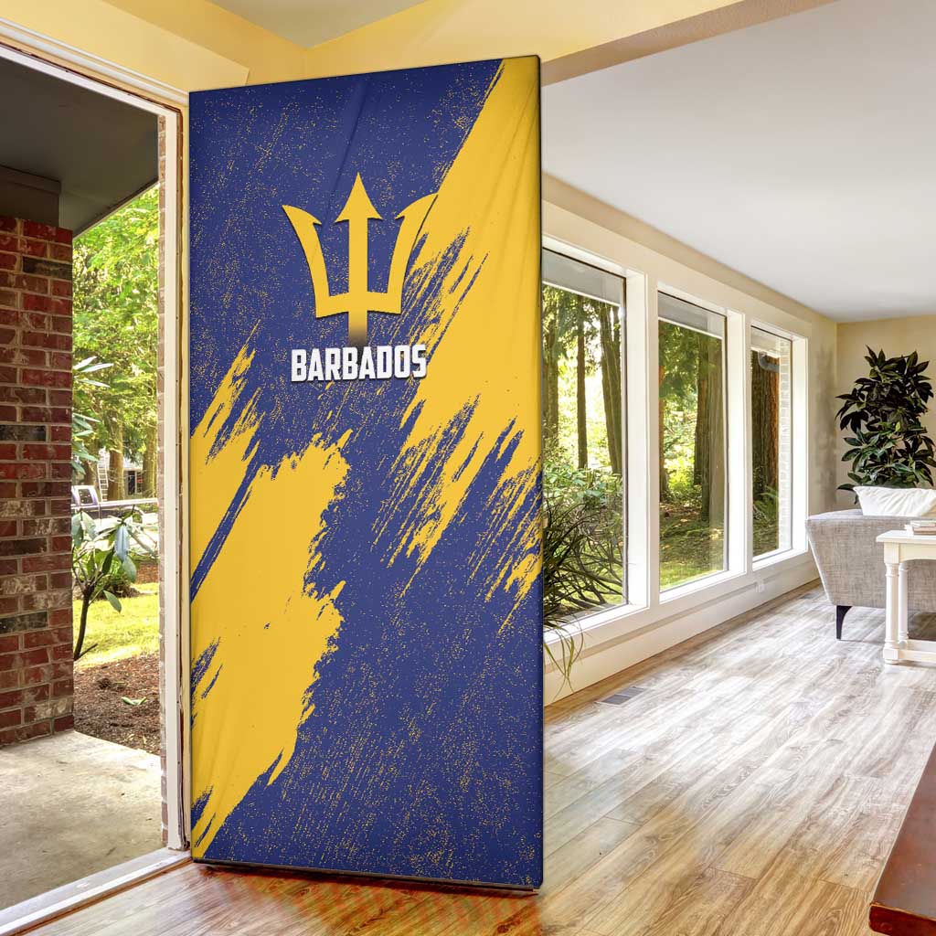 Black Barbadians Pride Est 1966 Door Cover