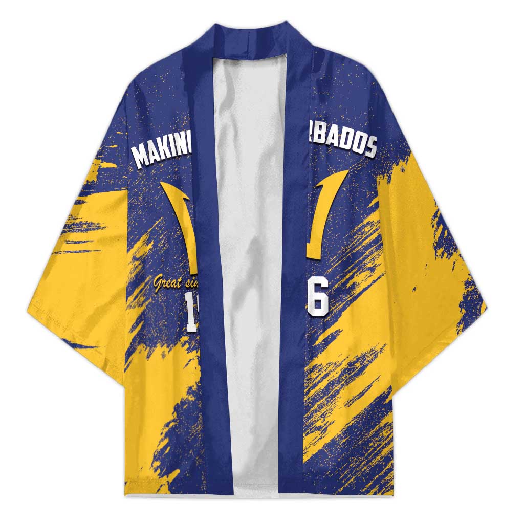 Black Barbadians Pride Est 1966 Kimono