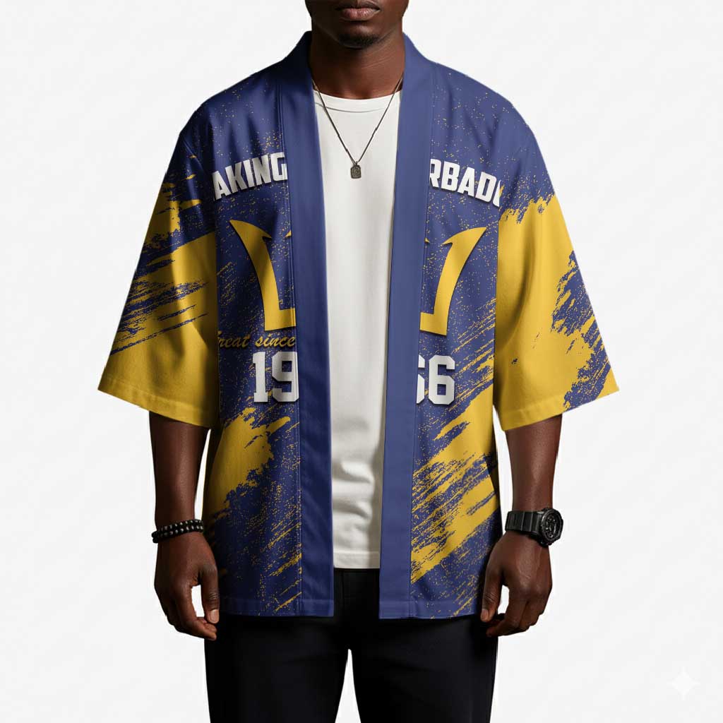 Black Barbadians Pride Est 1966 Kimono