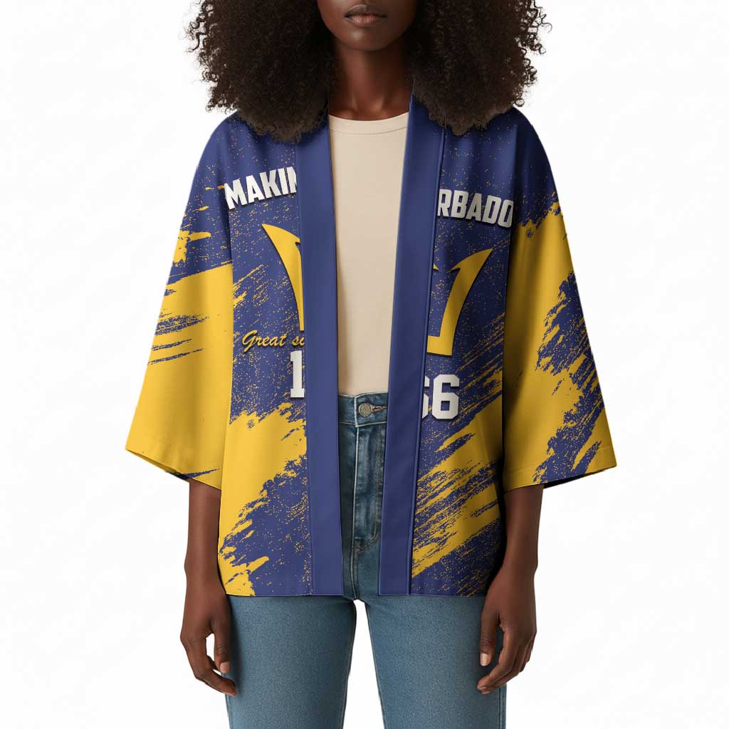 Black Barbadians Pride Est 1966 Kimono