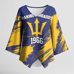 Black Barbadians Pride Est 1966 Kimono Sleeve Blouse