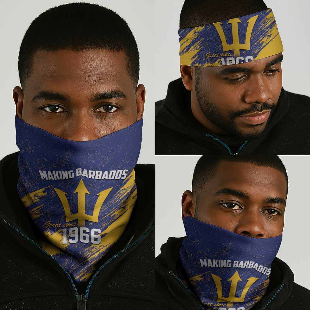 Black Barbadians Pride Est 1966 Neck Gaiter LT9