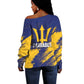 Black Barbadians Pride Est 1966 Off Shoulder Sweater - African Pride