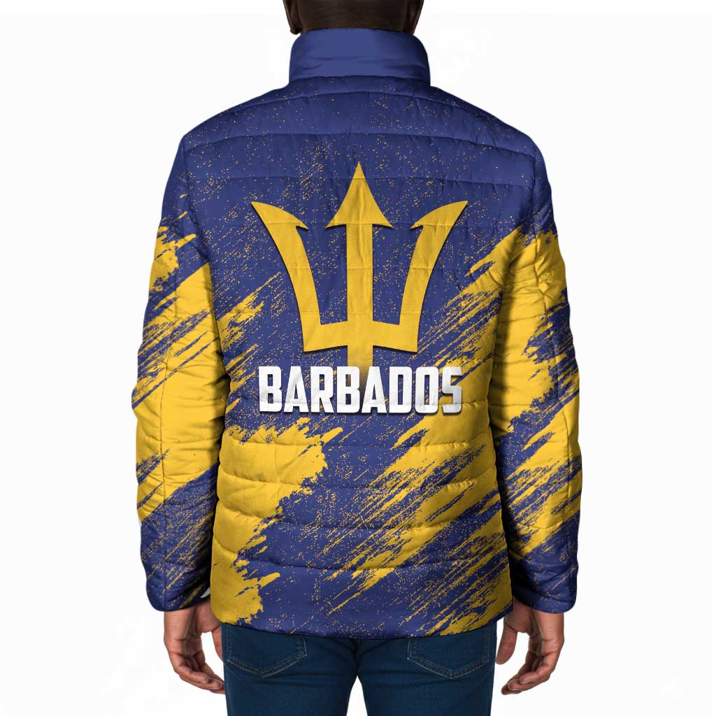 Black Barbadians Pride Est 1966 Padded Jacket