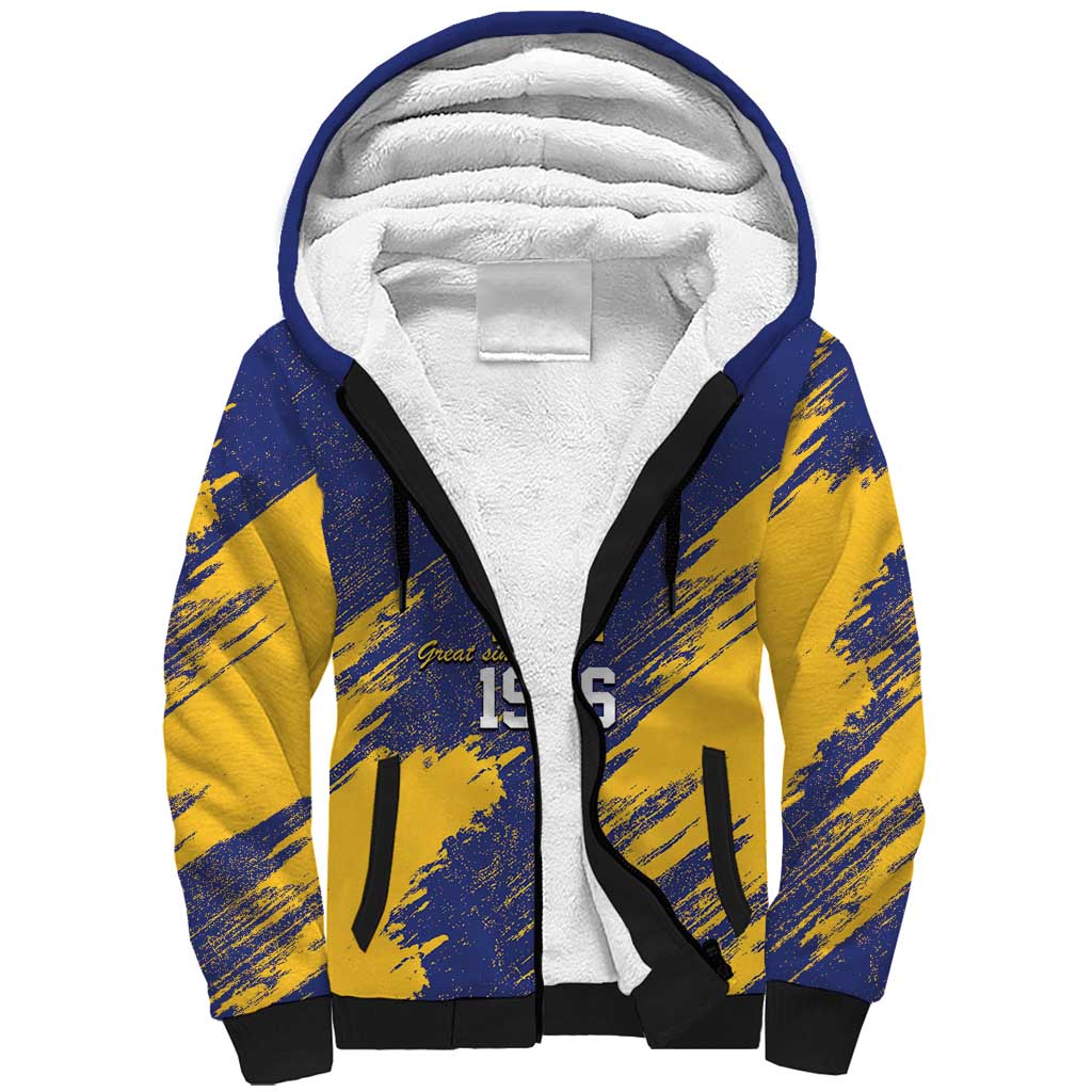 Black Barbadians Pride Est 1966 Sherpa Hoodie - African Pride