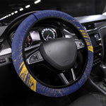 Black Barbadians Pride Est 1966 Steering Wheel Cover - African Pride