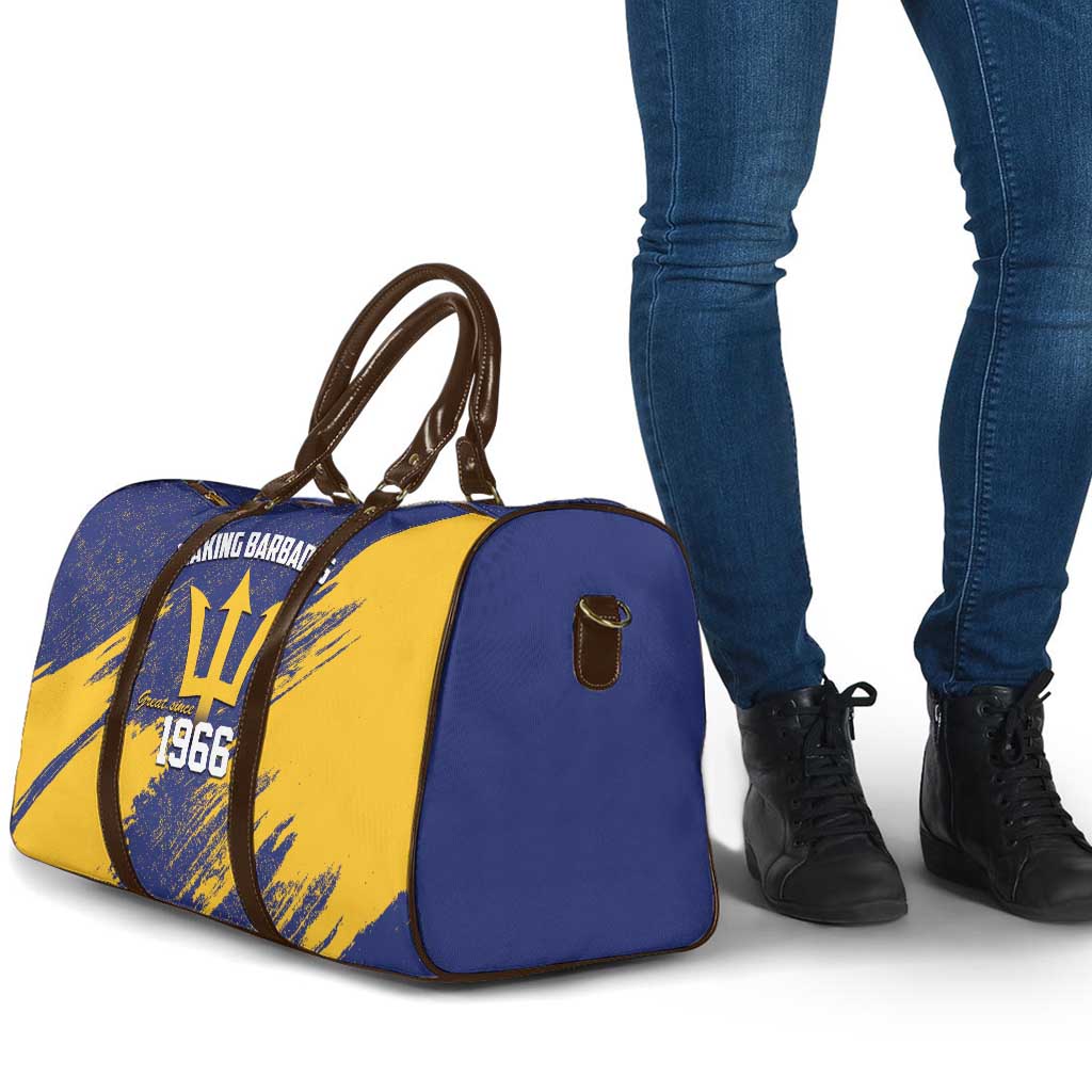 Black Barbadians Pride Est 1966 Travel Bag