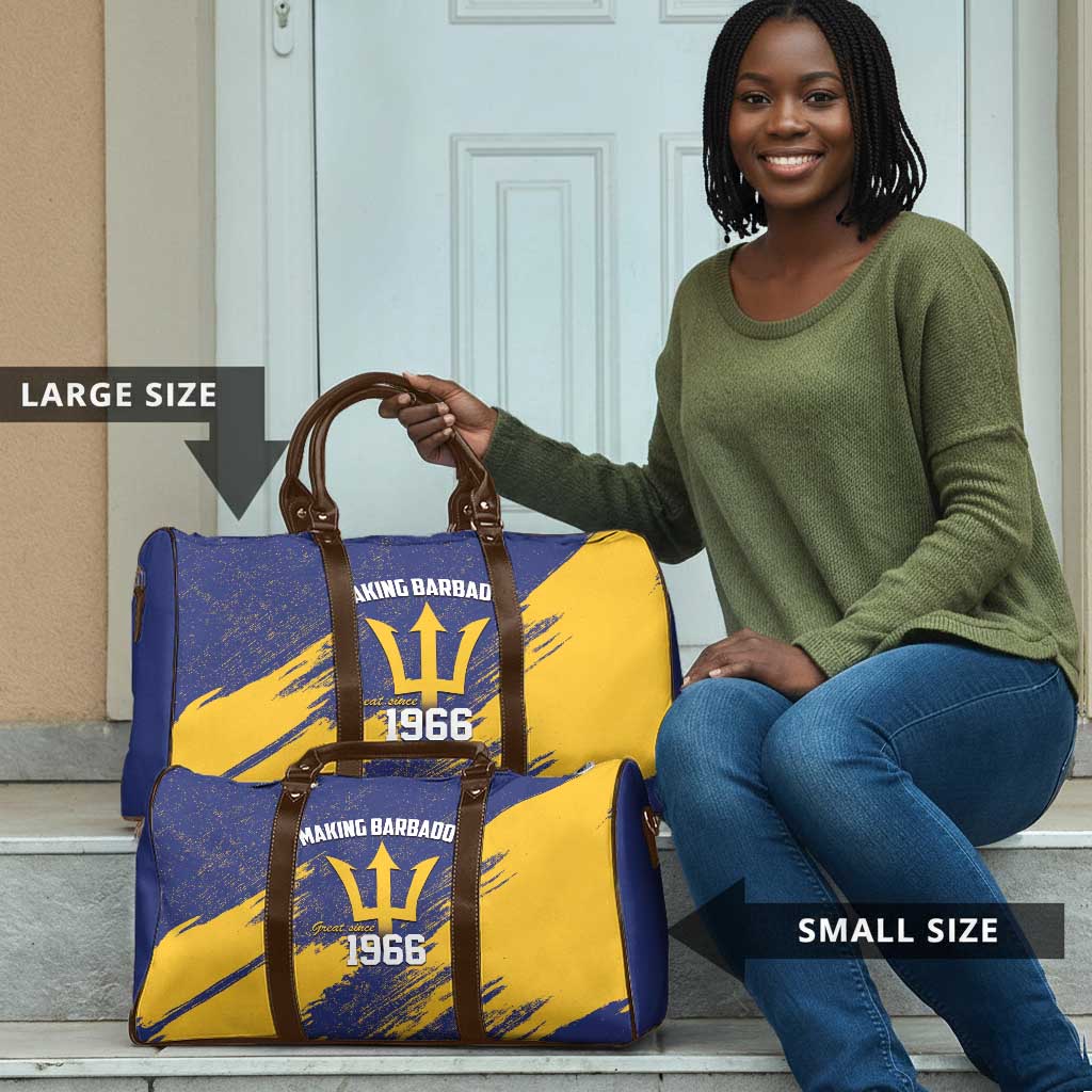 Black Barbadians Pride Est 1966 Travel Bag