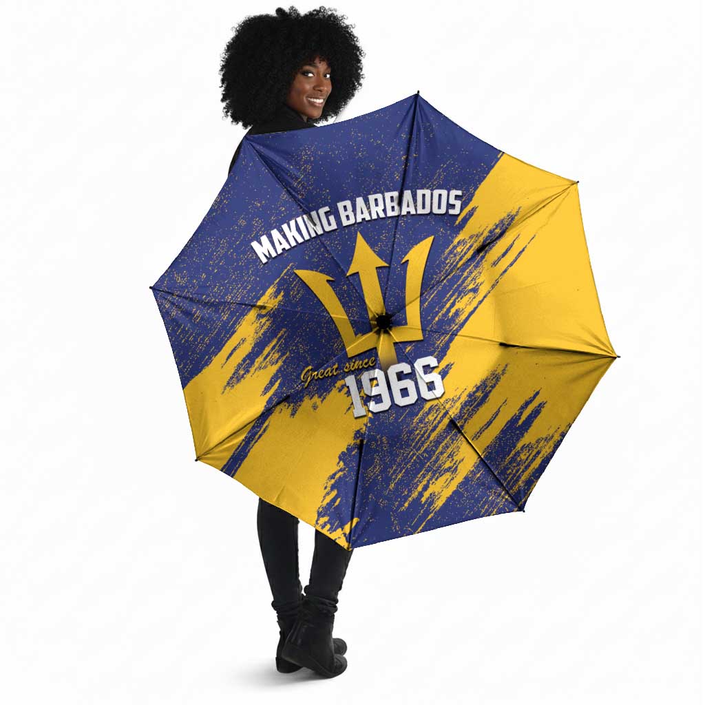 Black Barbadians Pride Est 1966 Umbrella