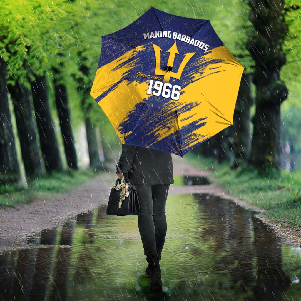 Black Barbadians Pride Est 1966 Umbrella