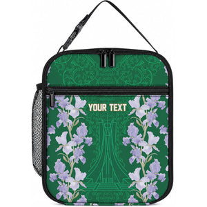 Custom Algeria Iris Floral Green Lunch Bag Africa Women’s Football Champion Series 2026