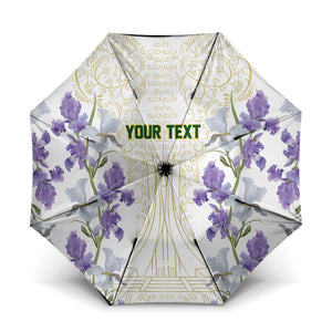 Custom Algeria Iris Floral White Umbrella Africa Women’s Football Champion Series 2026