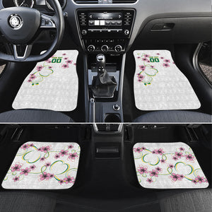 Custom Cameroon Red Stinkwood Floral Car Mats Africa Women’s Football Champion Series 2026