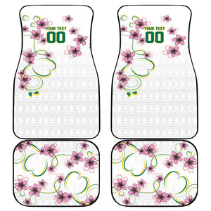 Custom Cameroon Red Stinkwood Floral Car Mats Africa Women’s Football Champion Series 2026