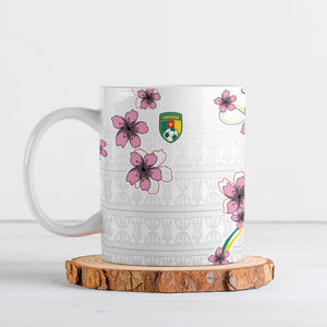 Custom Cameroon Red Stinkwood Floral Ceramic Mug Africa Women’s Football Champion Series 2026