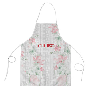 Custom Malawi Lotus Floral Apron Africa Women’s Football Champion Series 2026