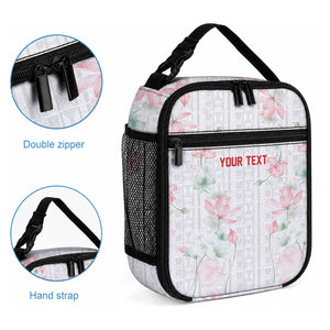 Custom Malawi Lotus Floral Lunch Bag Africa Women’s Football Champion Series 2026