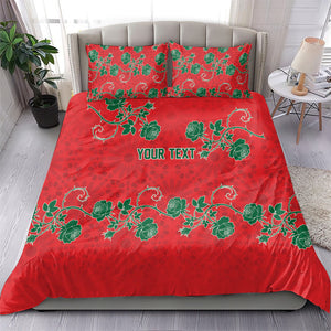 Custom Morocco Desert Rose Floral Bedding Set Africa Women’s Football Champion Series 2026