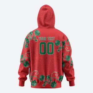 Custom Morocco Desert Rose Floral Hoodie Africa Women’s Football Champion Series 2026