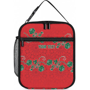 Custom Morocco Desert Rose Floral Lunch Bag Africa Women’s Football Champion Series 2026