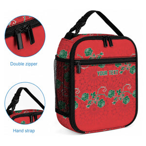 Custom Morocco Desert Rose Floral Lunch Bag Africa Women’s Football Champion Series 2026