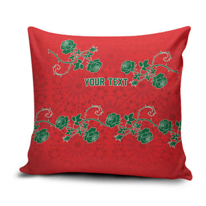 Custom Morocco Desert Rose Floral Pillow Cover Africa Women’s Football Champion Series 2026