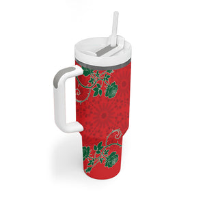 Custom Morocco Desert Rose Floral Tumbler With Handle Africa Women’s Football Champion Series 2026