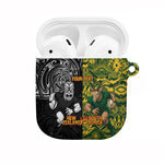 Custom South Africa vs New Zealand AirPods Case Rugby se Grootste Wedywering Two Nations One Battle