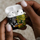 Custom South Africa vs New Zealand AirPods Case Rugby se Grootste Wedywering Two Nations One Battle